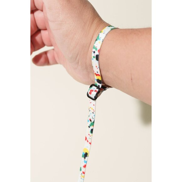 Slim 32" Paint Splash Pattern Camera Neck Strap for Fujifilm Disposable Camera - Picture 3 of 9